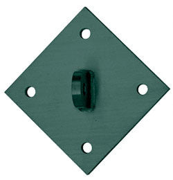 Diamond Shaped Mounting Plate for 12 mm Rods