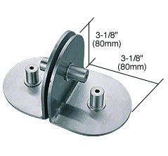 2-Way Glass / 1-Way Wall Circular Bracket