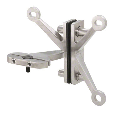 Left Hand 316 Three Arm Fin Mount Heavy-Duty Spider Fitting Pivot