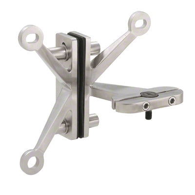 Right Hand 316 Three Arm Fin Mount Heavy-Duty Spider Fitting Pivot