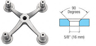 4-Way Hand Rail Bracket