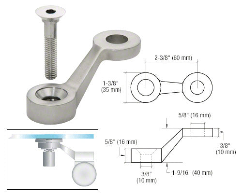 Single Arm Spider Fitting Post Mount